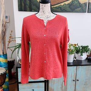 New BELFORD for Neiman Marcus Silk Blend Cardigan Sweater